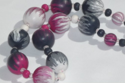 Custom coloured beads